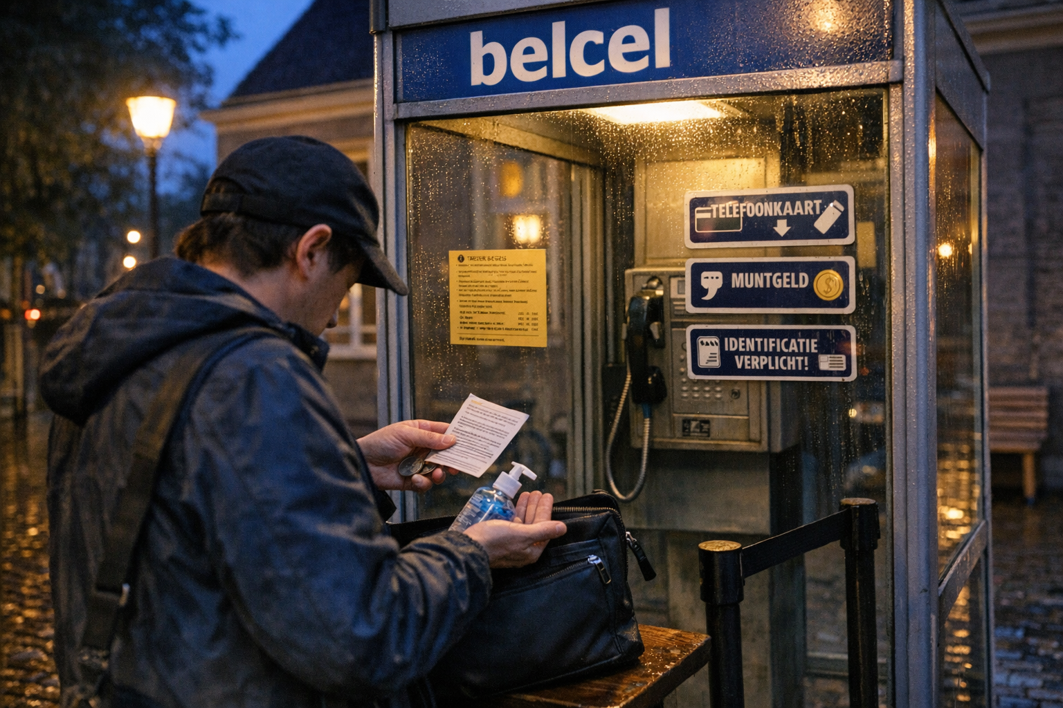 Bezoek in de belcel voorbereiden