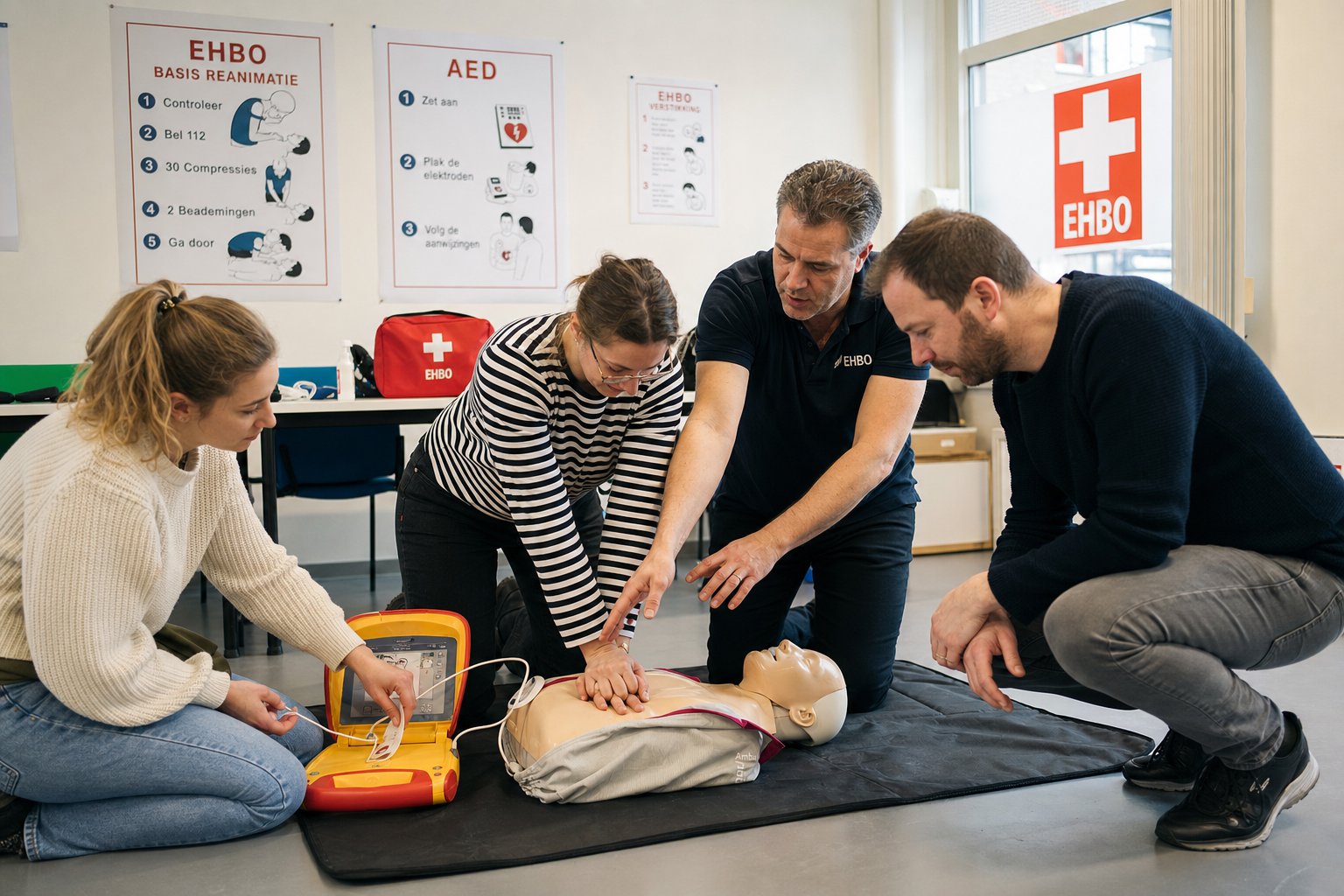 EHBO opleiding vaardigheden